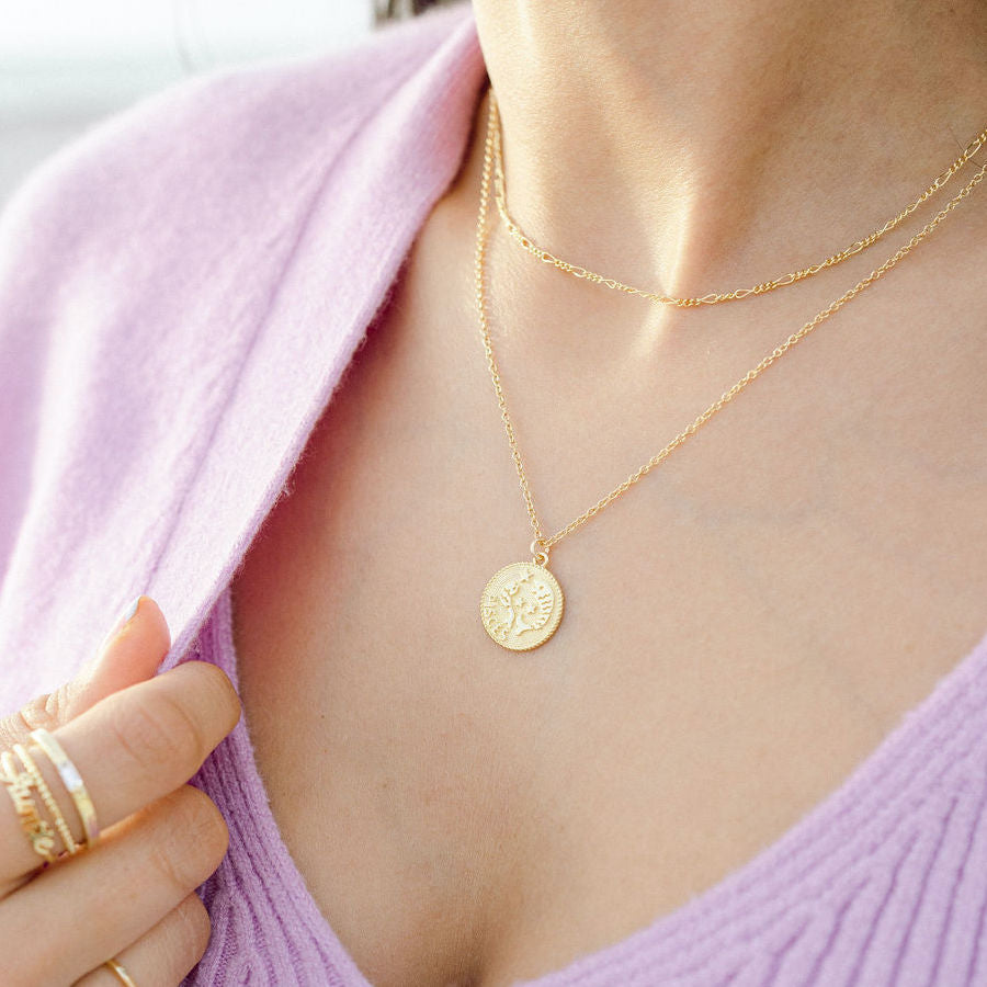 Pisces Zodiac Necklace