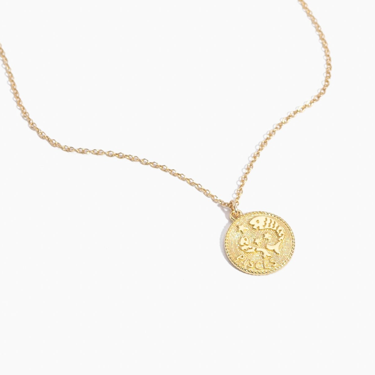 Pisces Zodiac Necklace