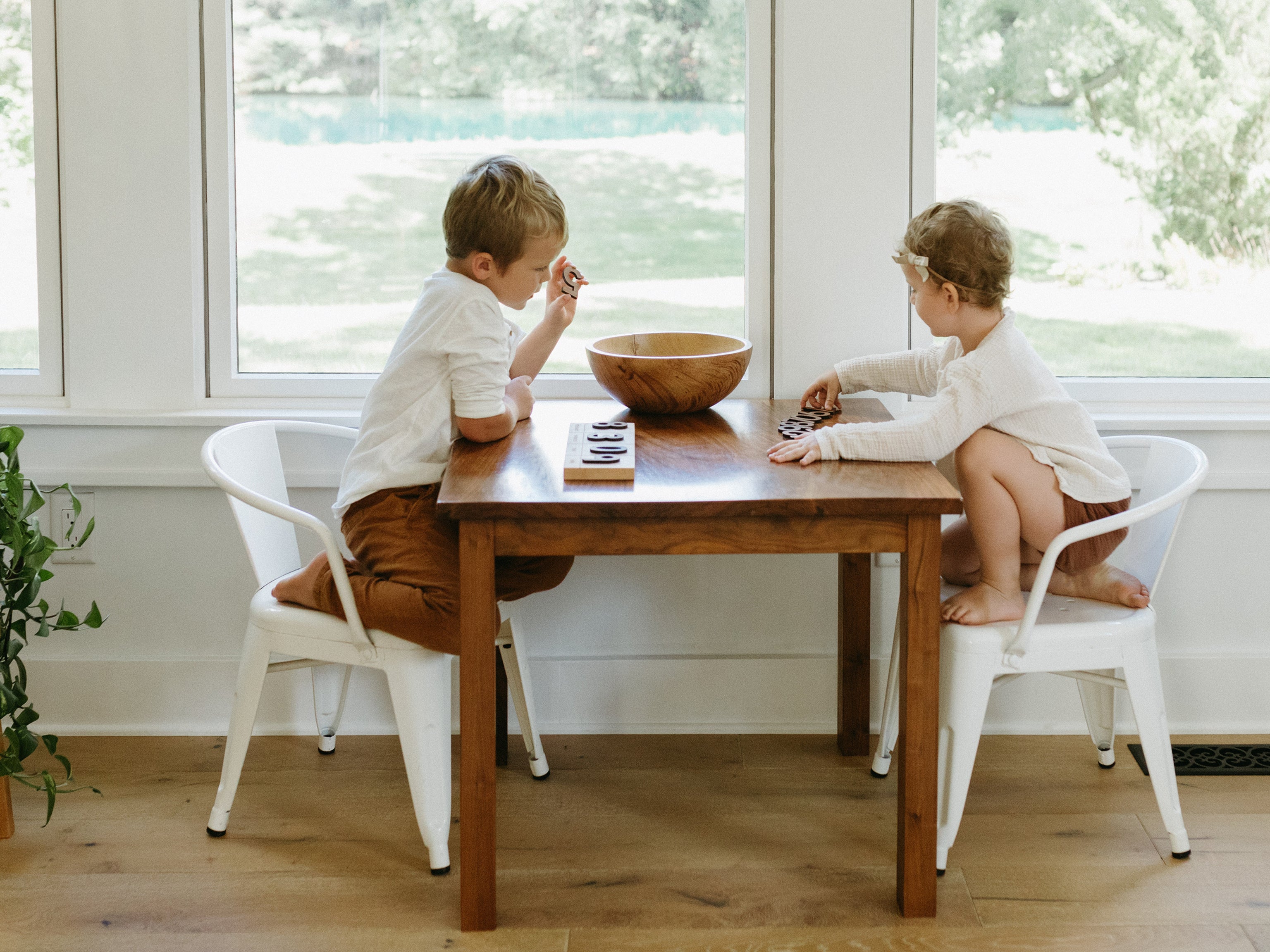 Wooden Place Value Board from Ones to Thousands