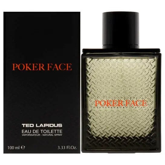Poker Face By Ted Lapidus for Men 3.4oz EDT Spray