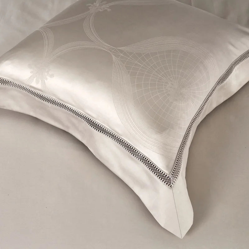 Premium Egyptian Cotton Jacquard Duvet Cover Set | 3CARATS