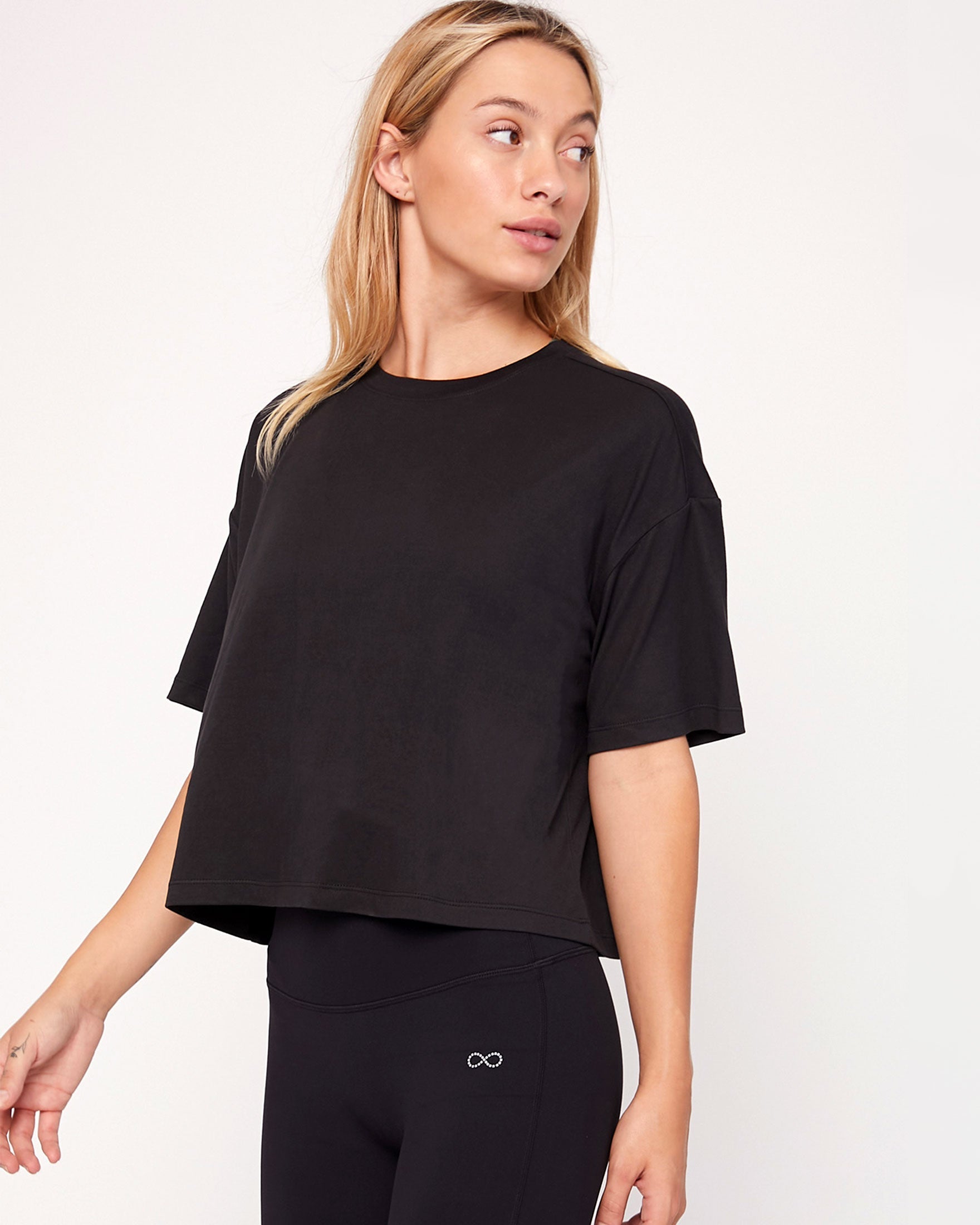 Cozy Boxy Tee Short Sleeve-0