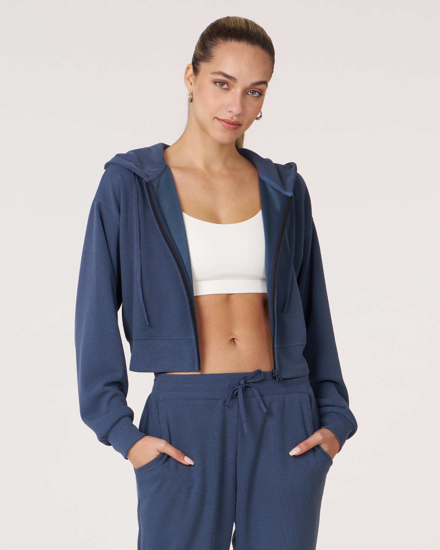 Retreat Waffle Zip Up Jacket-0