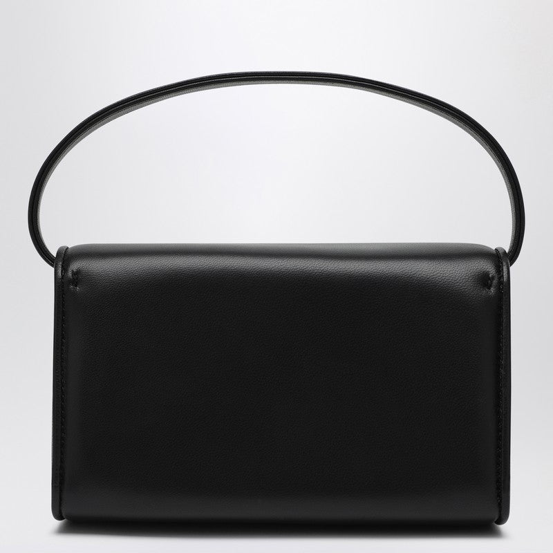 Roger Vivier Black Leather Micro Pilgrim Bag Women
