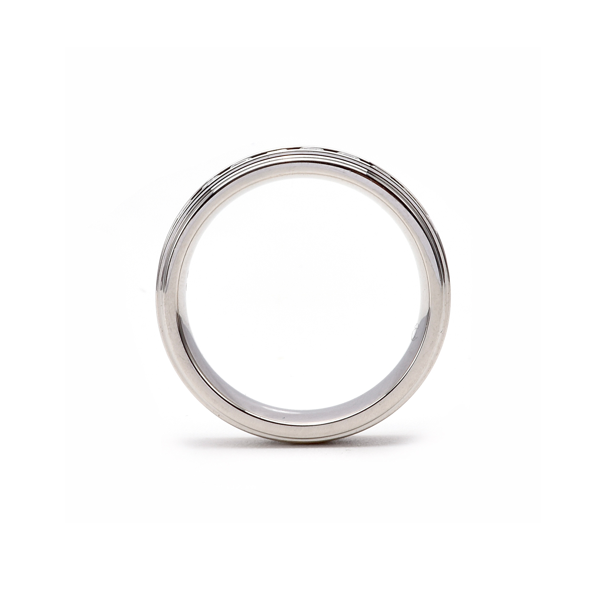 RG150W B.Tiff .02 ct Center Row Wide Eternity Ring