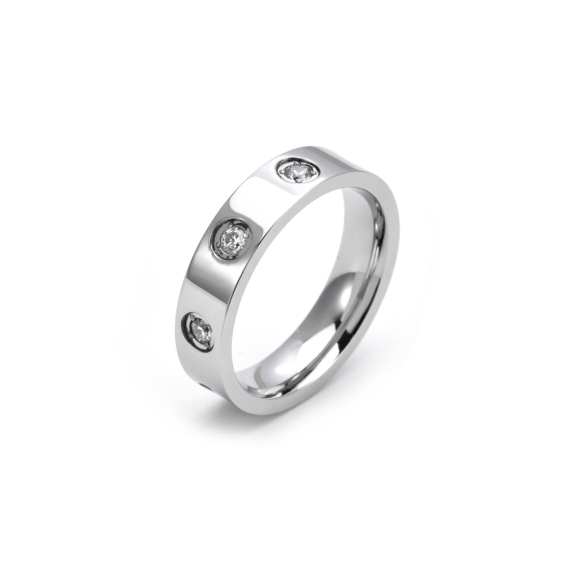 RG808W B.Tiff 8-Stone Pave Ring