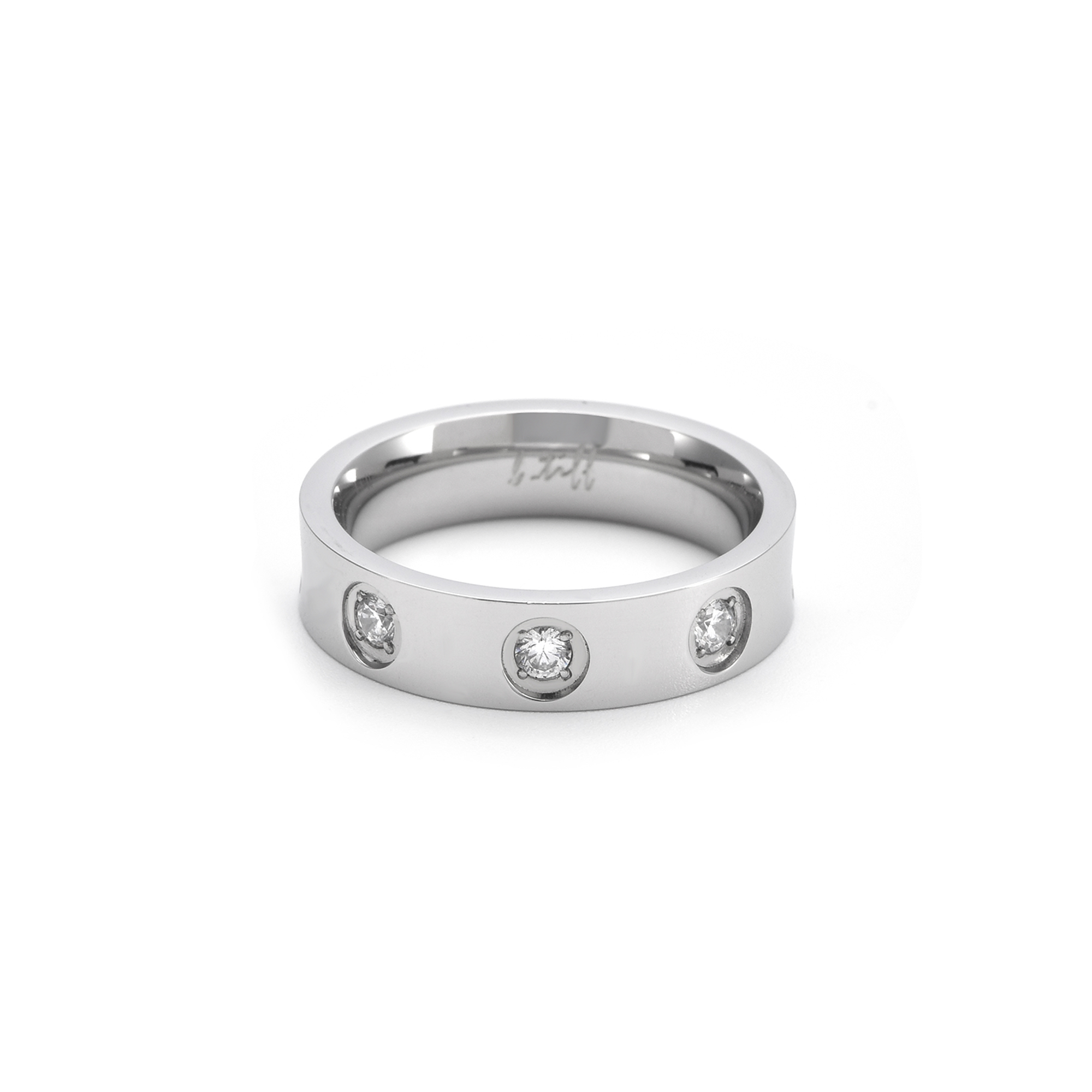 RG808W B.Tiff 8-Stone Pave Ring
