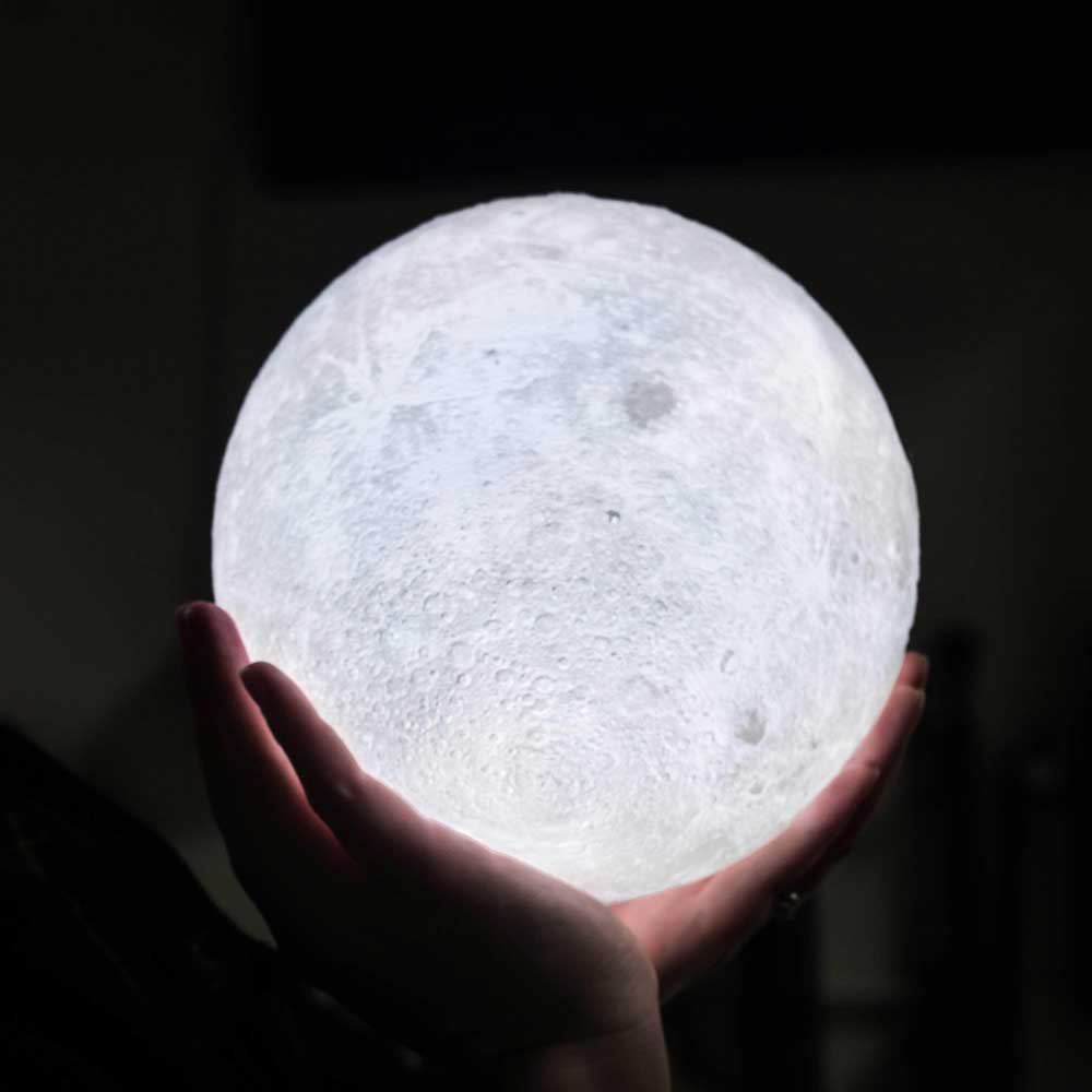 RGB Moon Lamp with Remote&Touch Control | 3CARATS