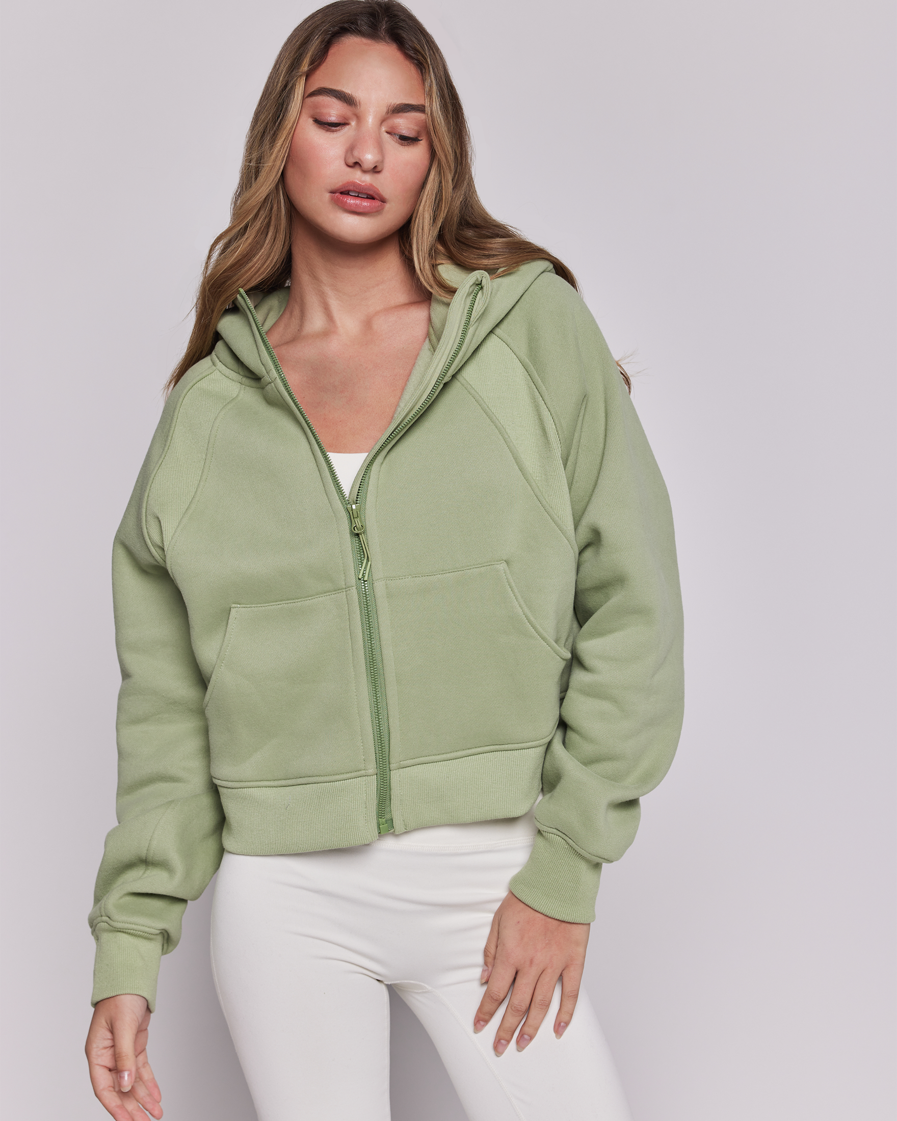Effortless Fleece Full Zip Hoodie-10