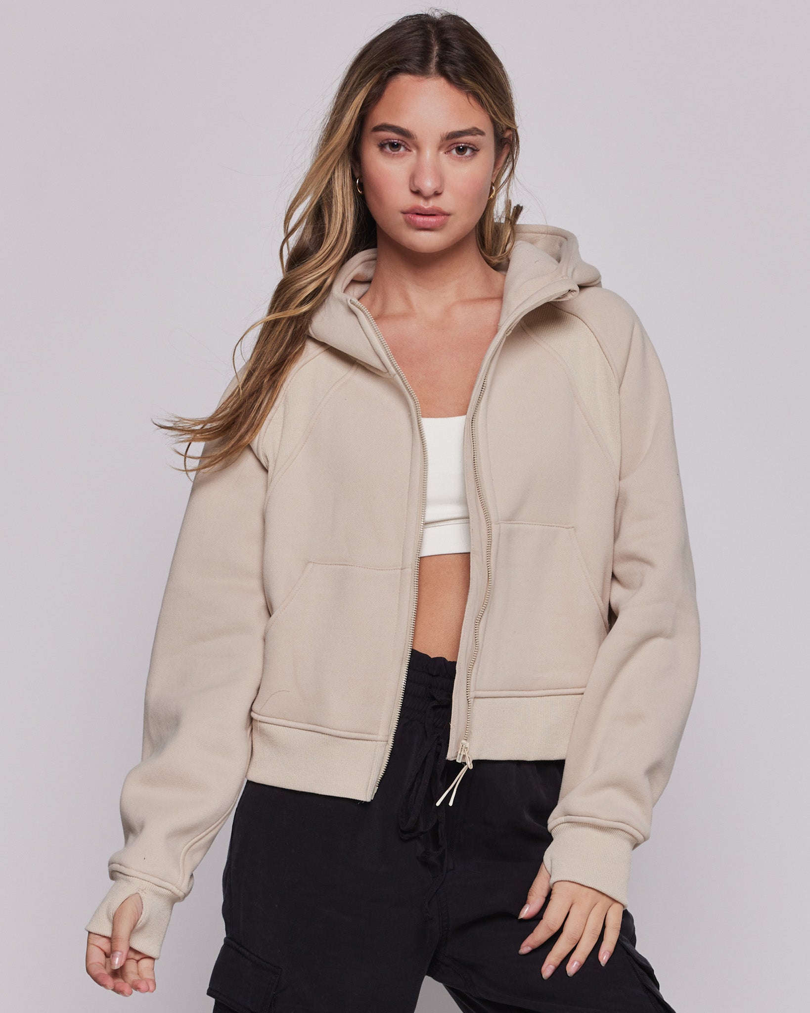 Effortless Fleece Full Zip Hoodie-6