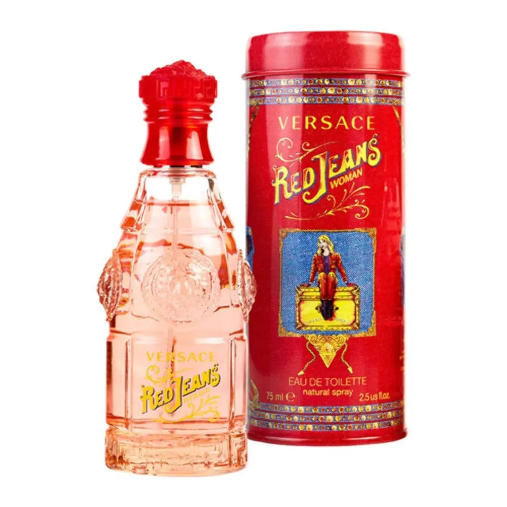 Red Jeans By Versace For Women 2.5 oz EDT Spray
