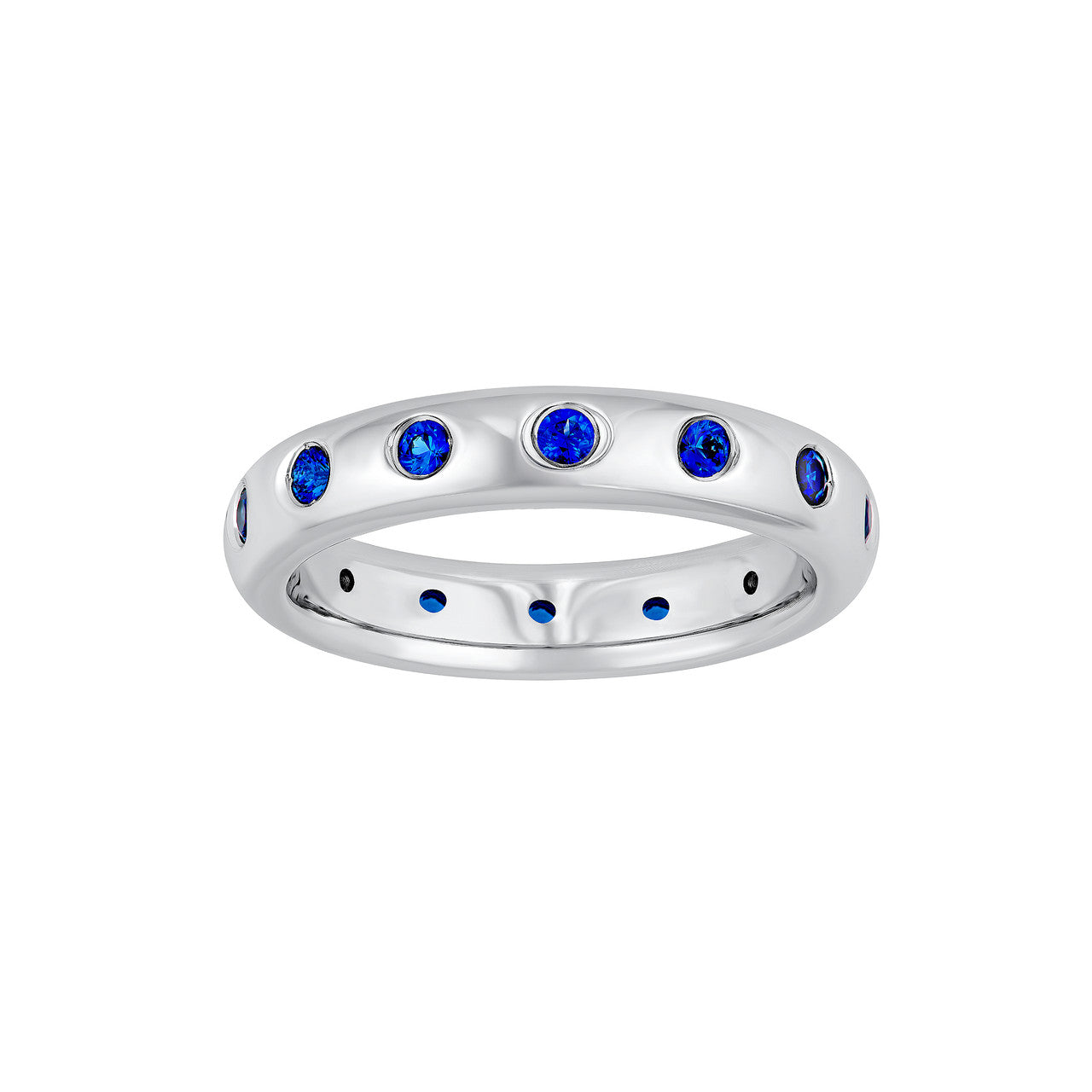 Sapphire Eternity Band