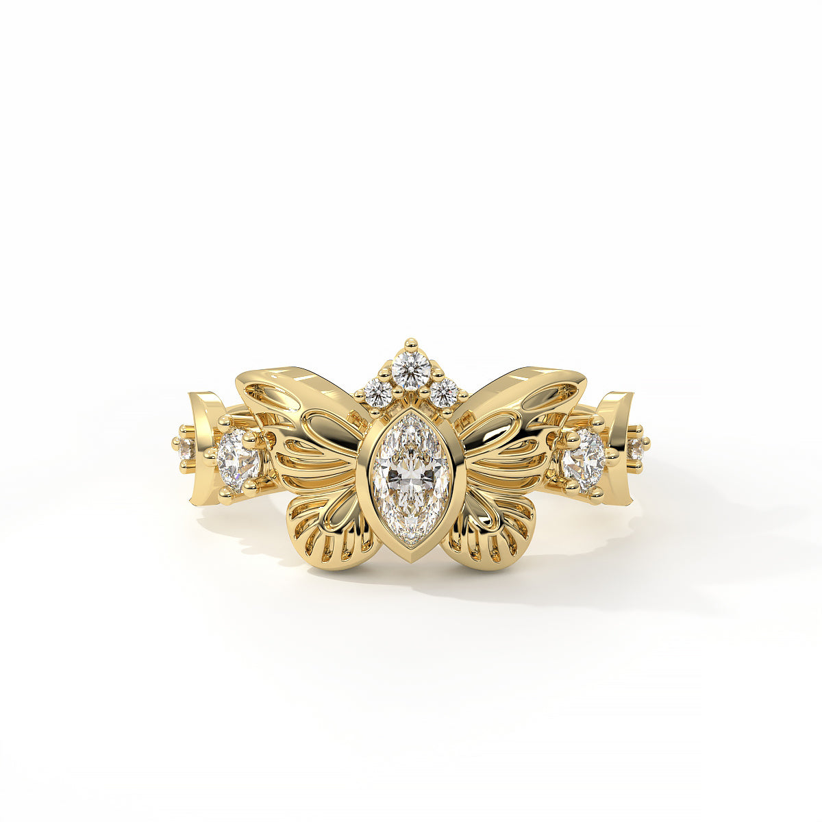 Forest Butterfly Ring