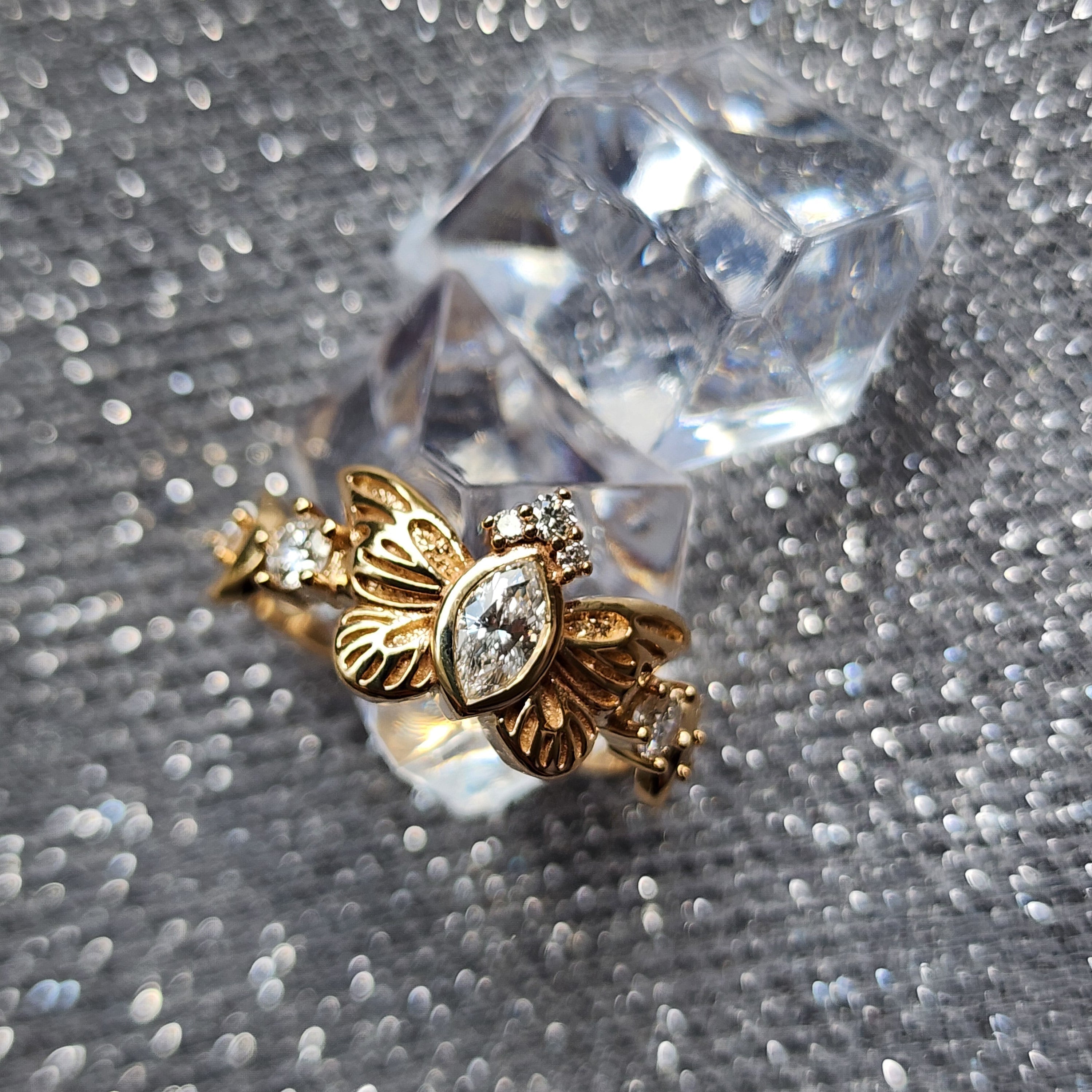 Forest Butterfly Ring