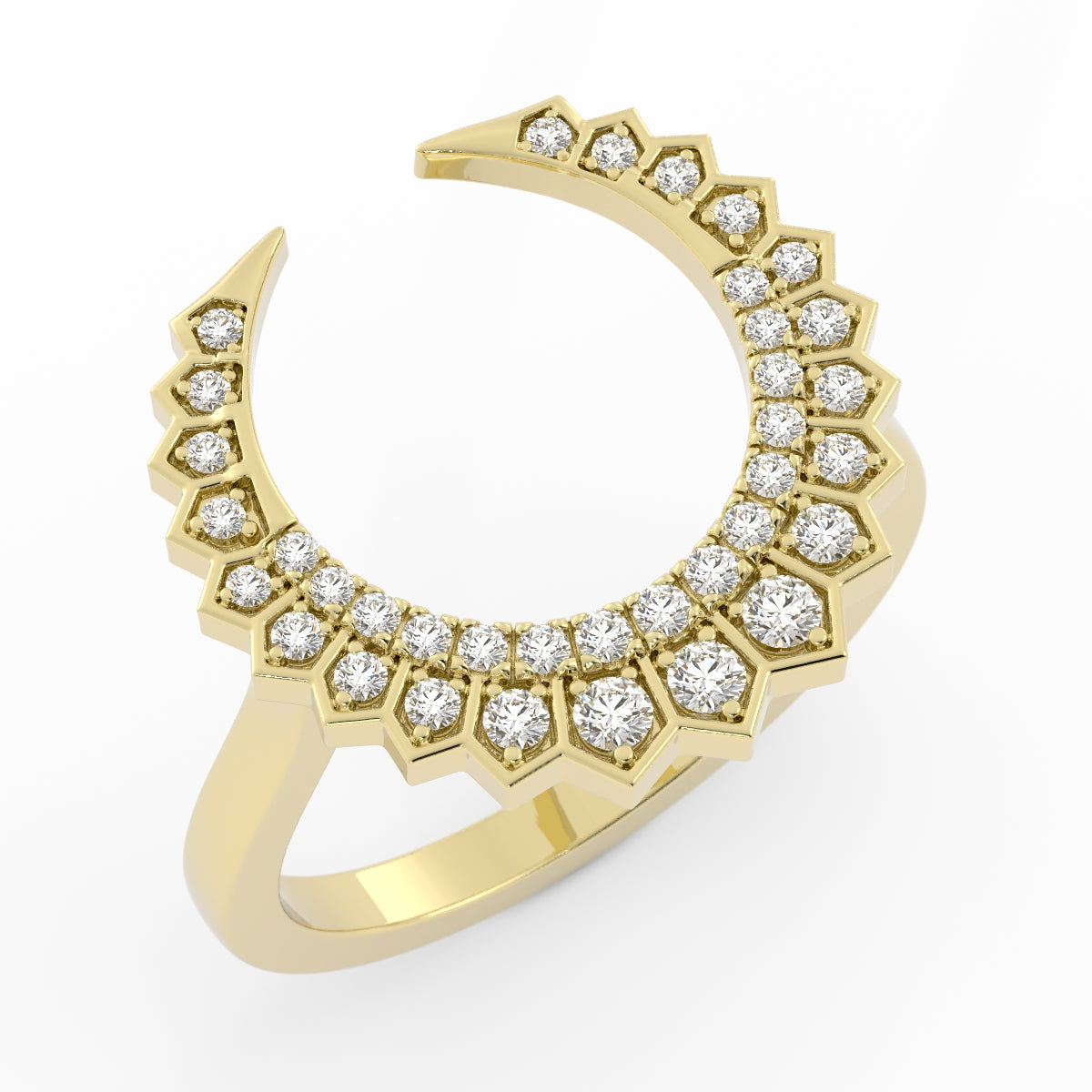 Moon Goddess Ring