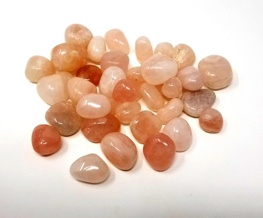 Rose Quartz Tumbled Genuine Polished Gemstone - 1" per piece by OMSutra