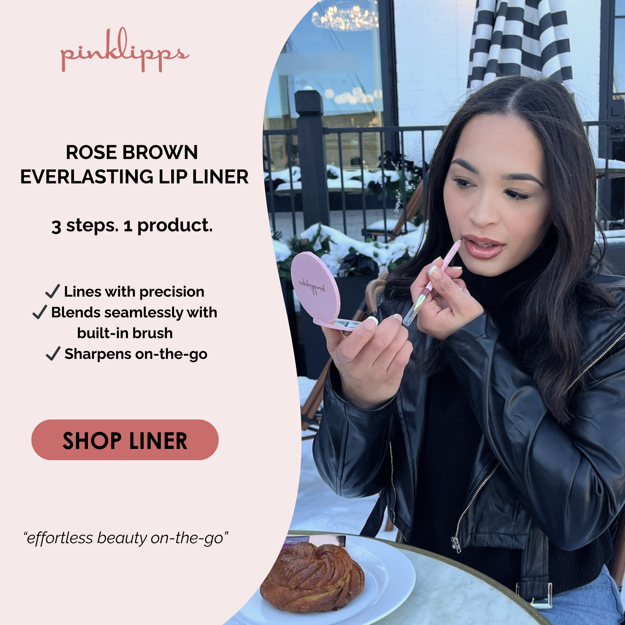 Rose Brown Lip Liner