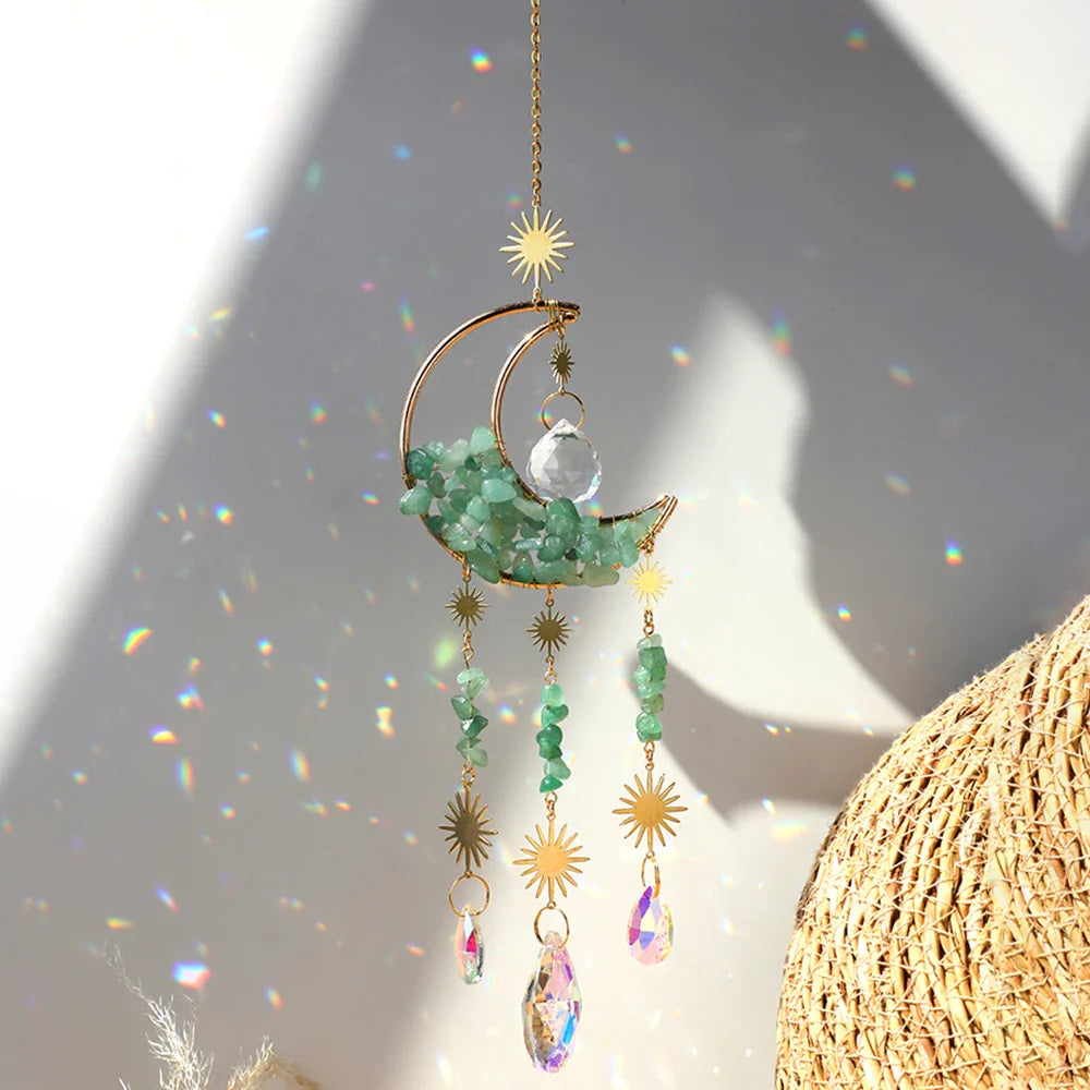 Crystal Moon Suncatchers
