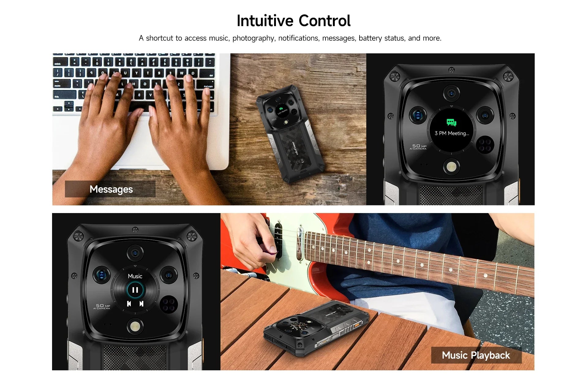 Ulefone Armor 28 Ultra 5G AI Rugged Phone 1TB ROM+32GB RAM Android Smartphone AMOLED 6.67" 10600mAh