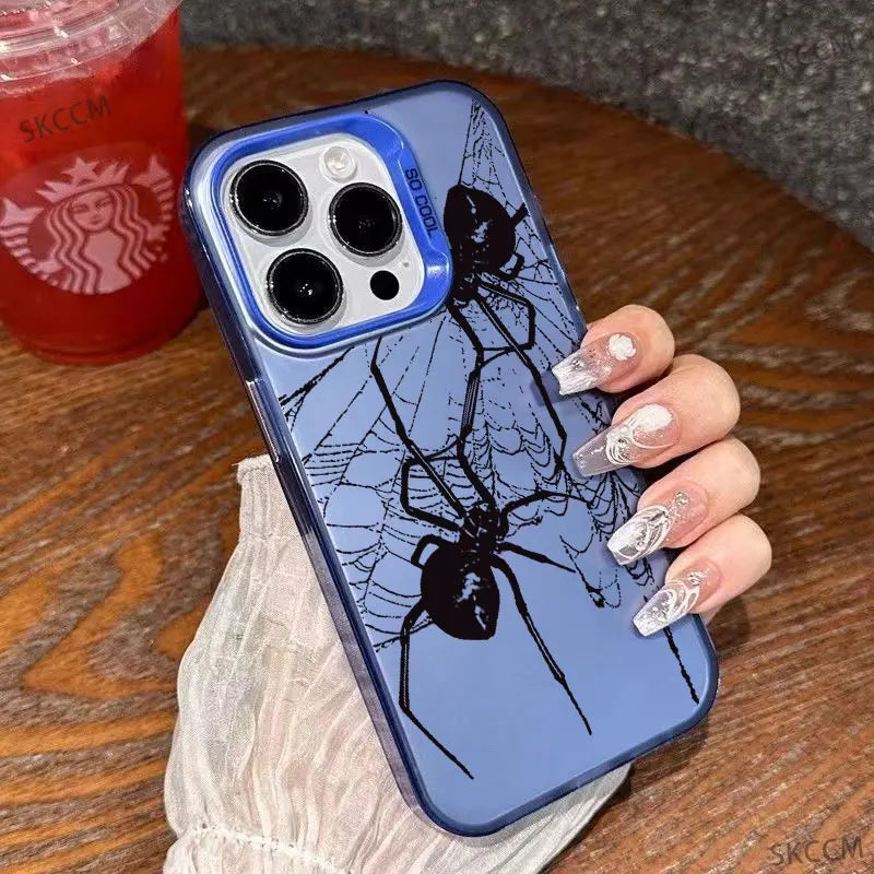 Spider Pattern Armour Phone Case