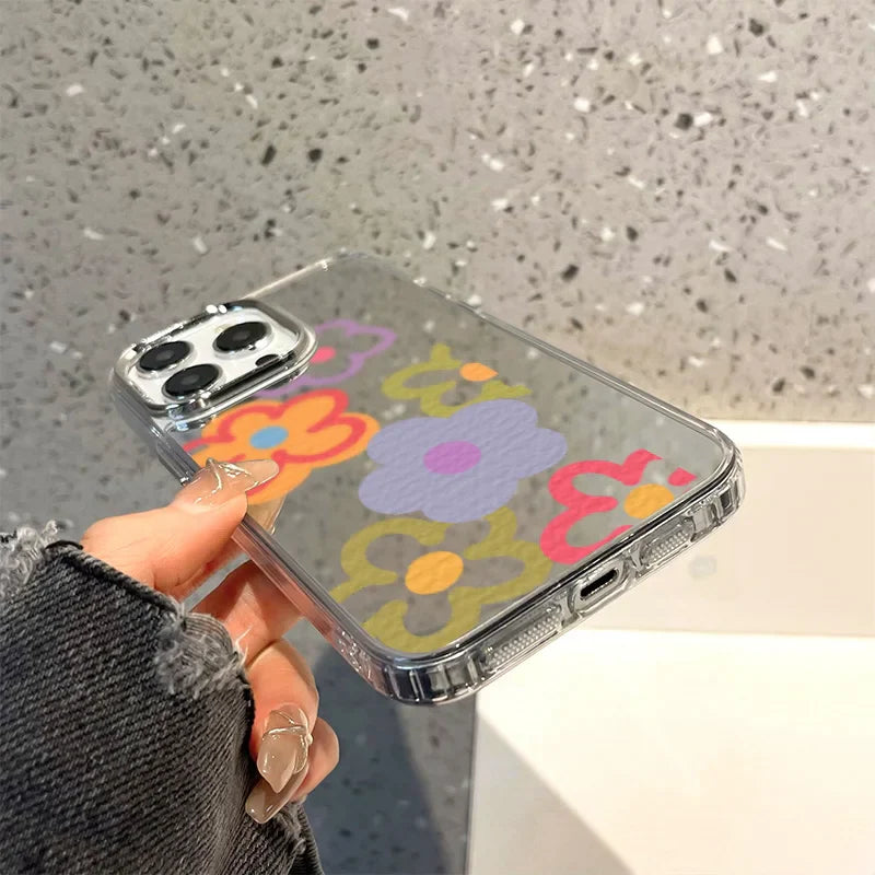 Flower Mirror Phone Case
