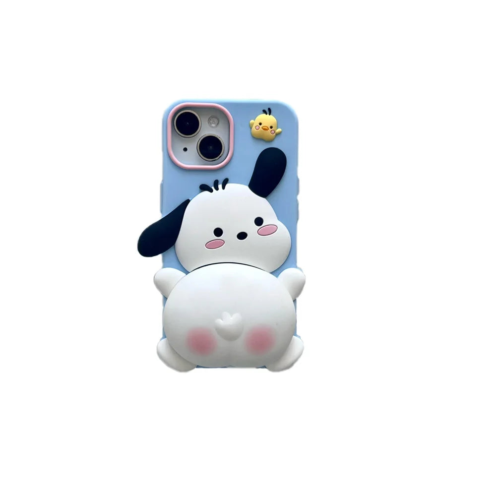 Cartoon Pochacco Dog Butt Phone Case