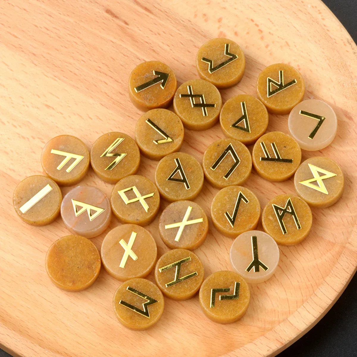 Round Crystal Runes