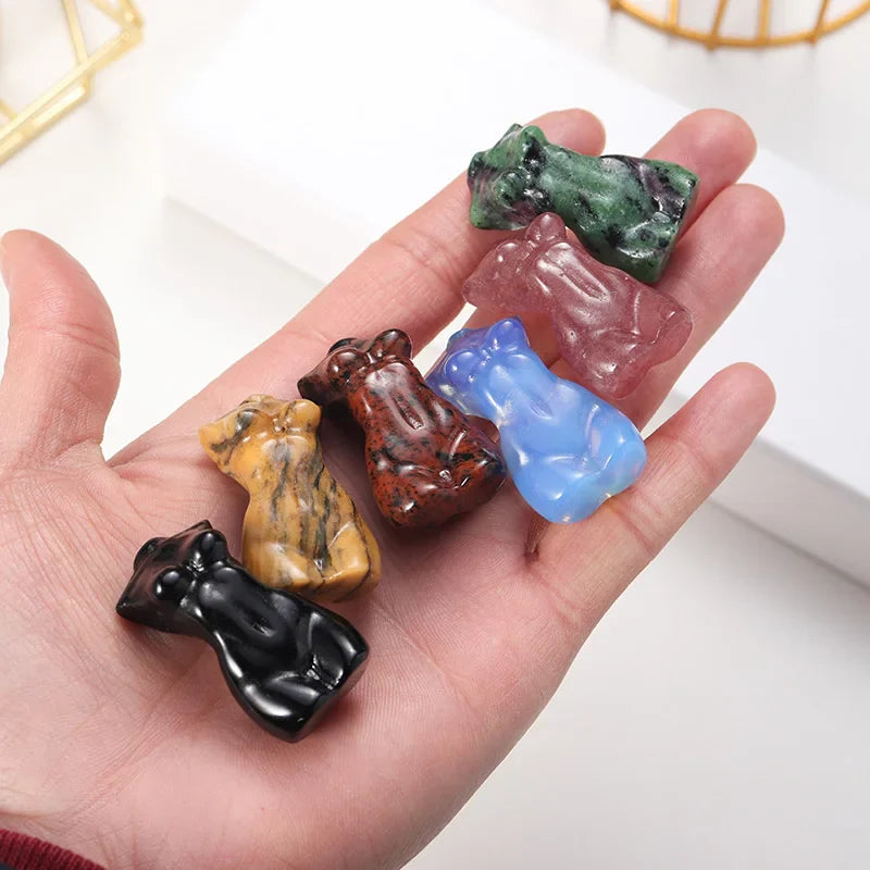 Crystal Female Figurines