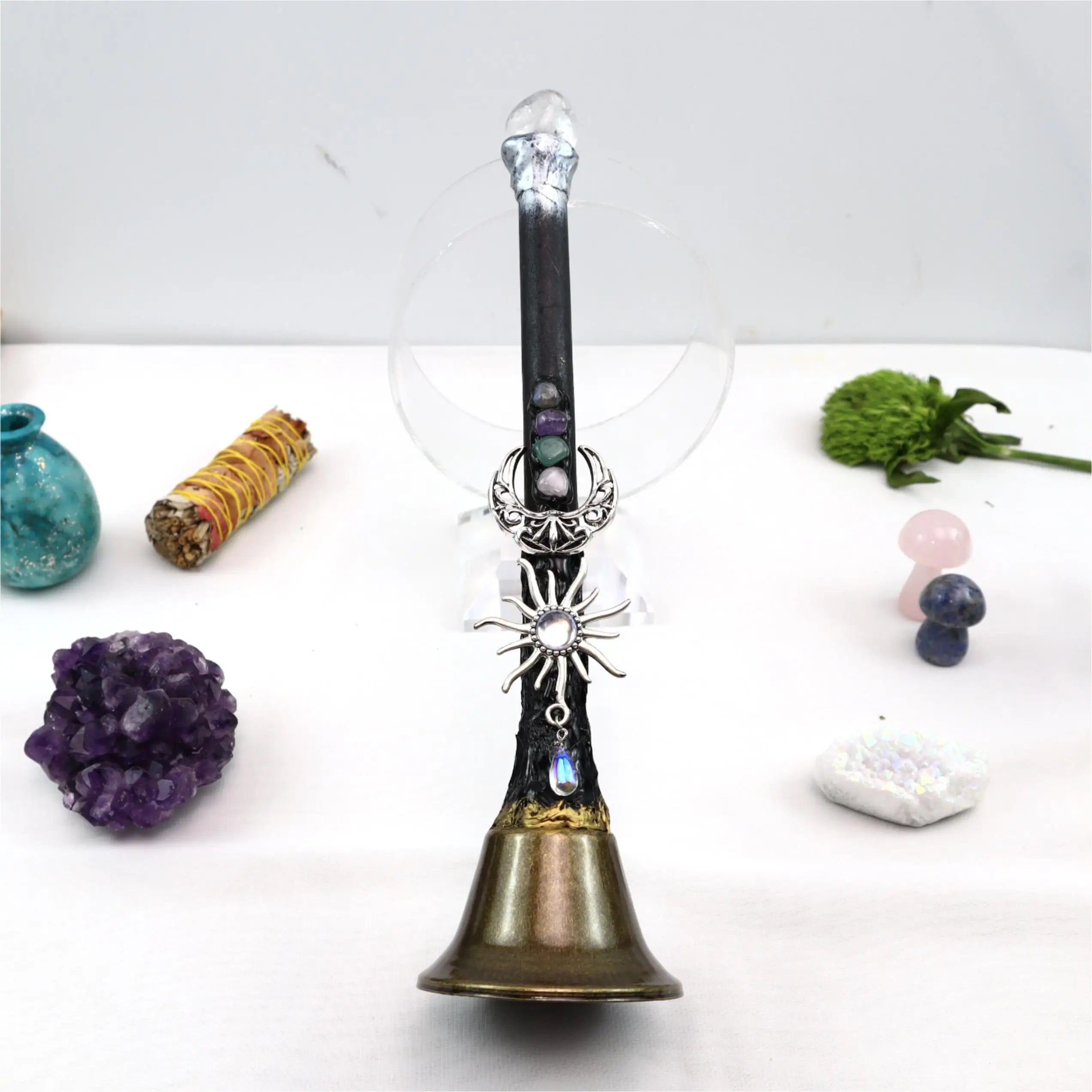 Crystal Charm Altar Bells
