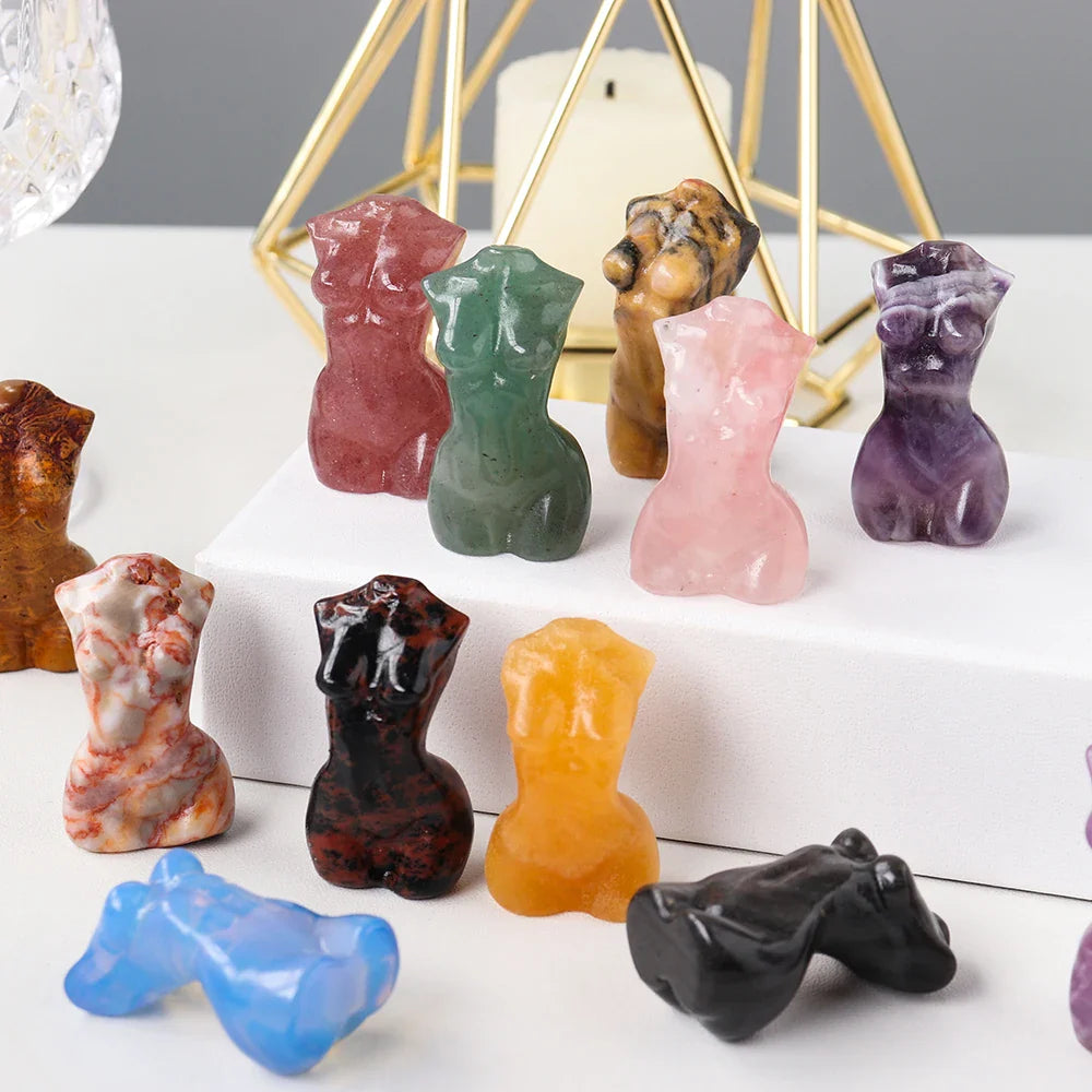 Crystal Female Figurines