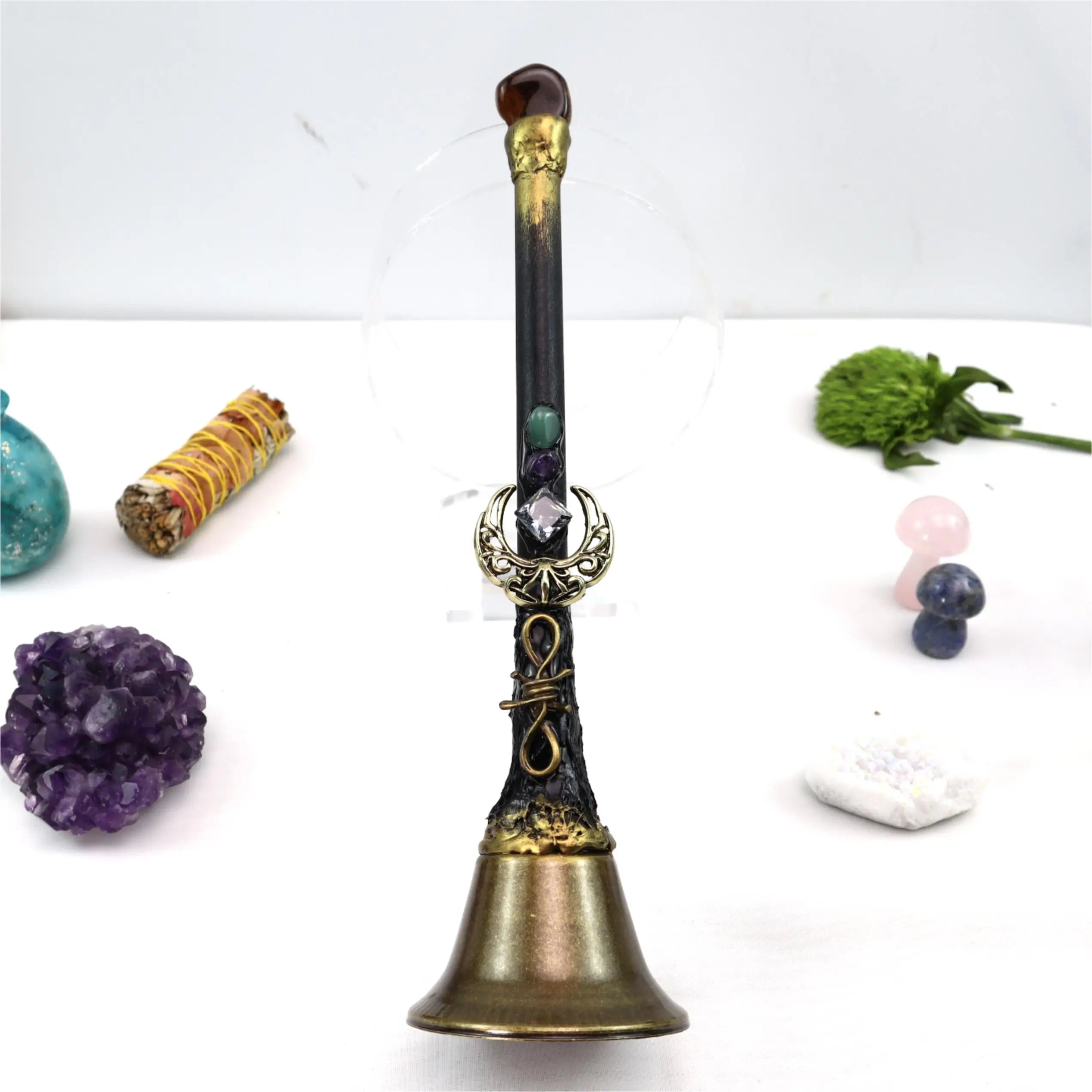 Crystal Charm Altar Bells