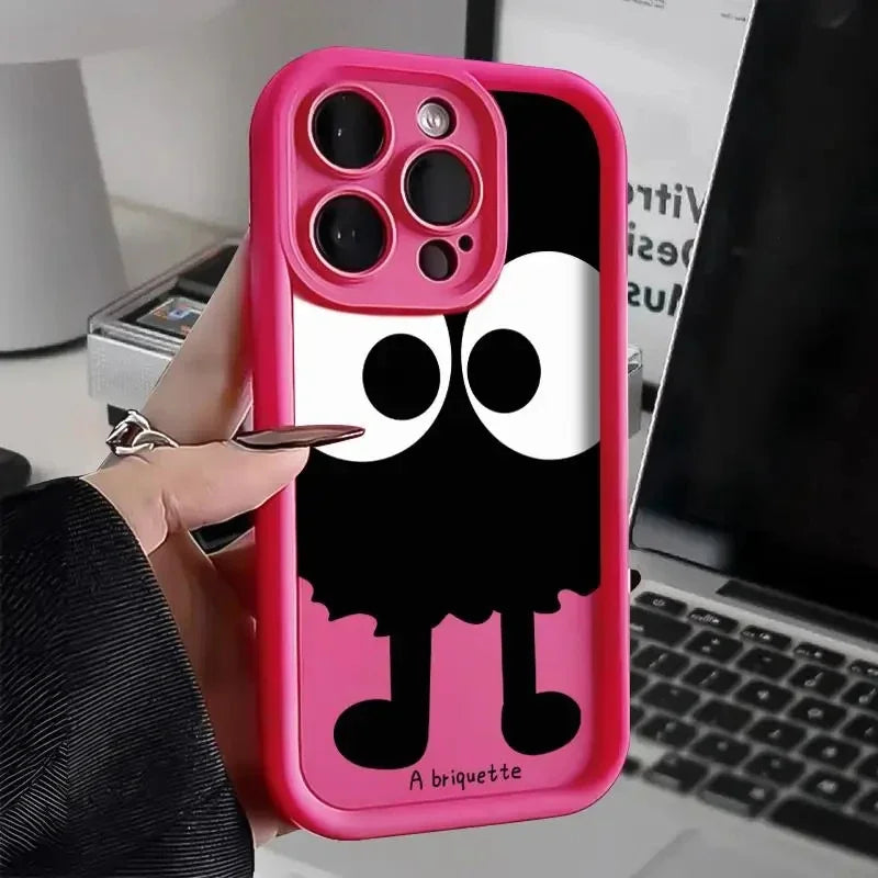 Big Eye Eggette Soft Silicone Phone Case