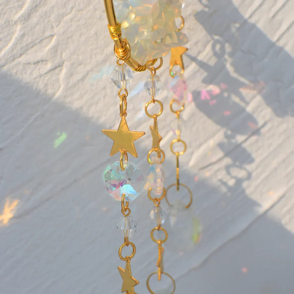 Crystal Moon Suncatchers