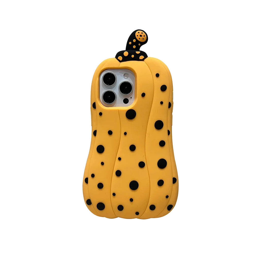 Vegetable Polka Dots Pumpkin Phone Case