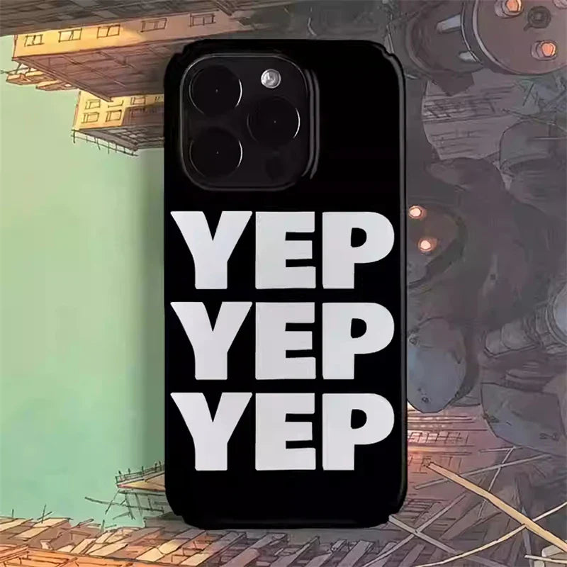 Luxury Personalized Art Black And White Letters Phone Case