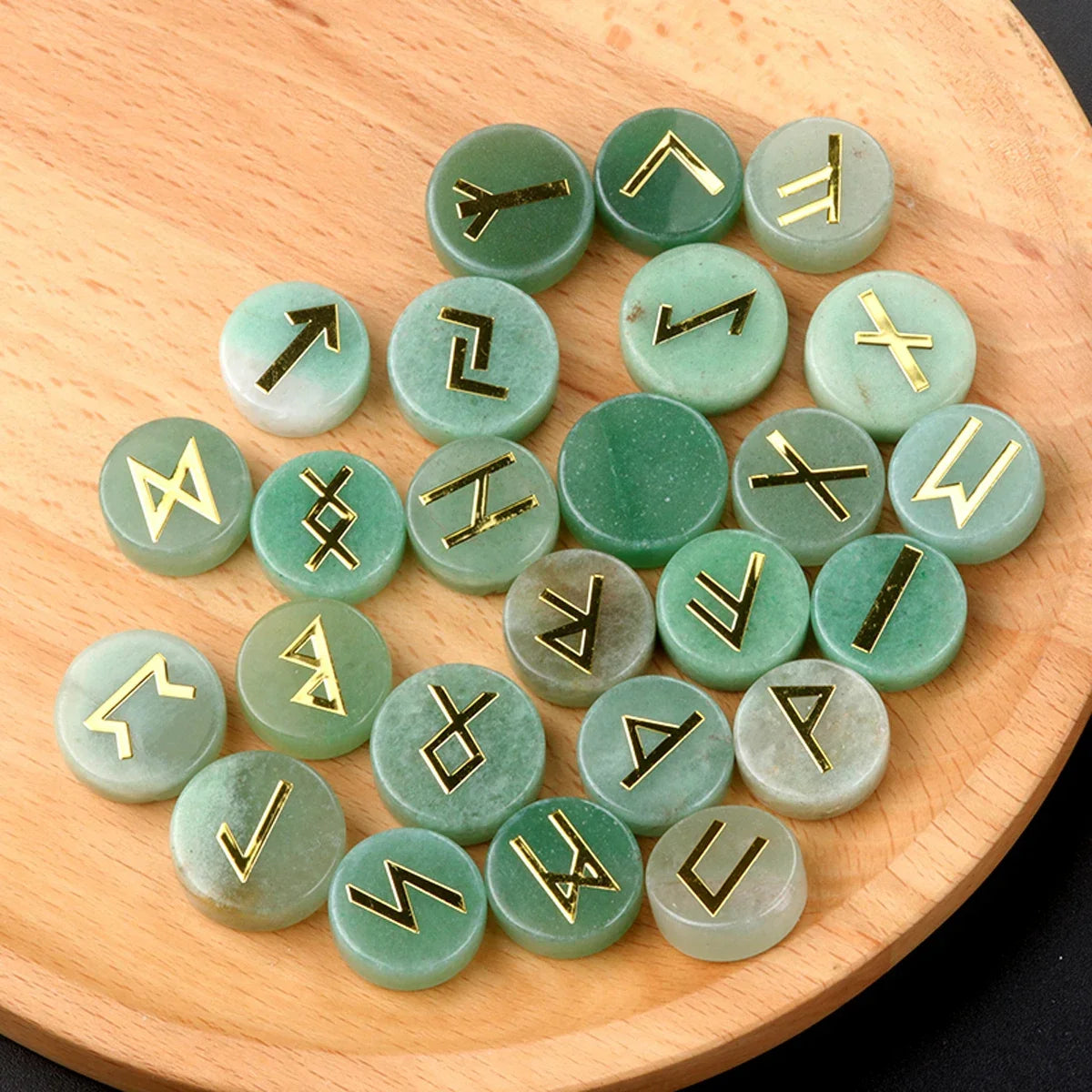 Round Crystal Runes