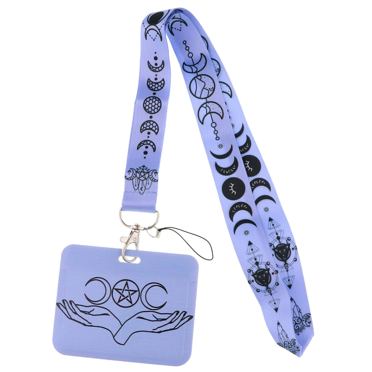 Witchy Lanyard Key Ring Badge