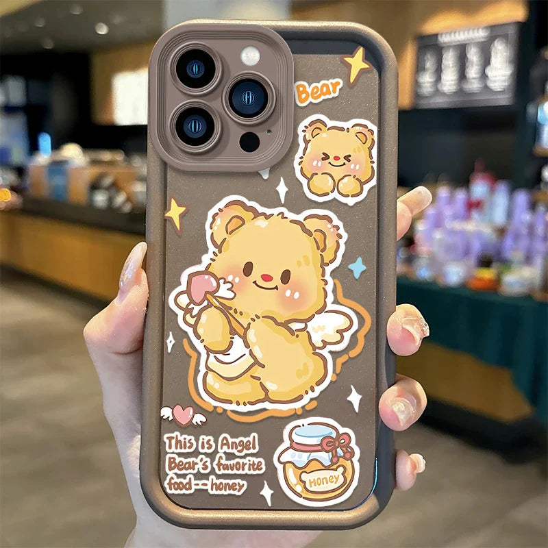Fun Butter Bear Phone Case