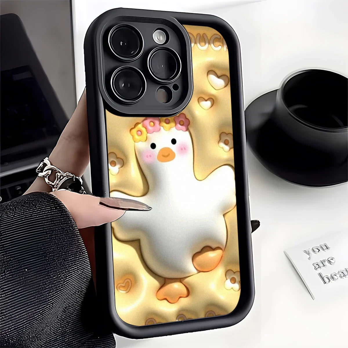 Cute Cartoon Duck Phone Case