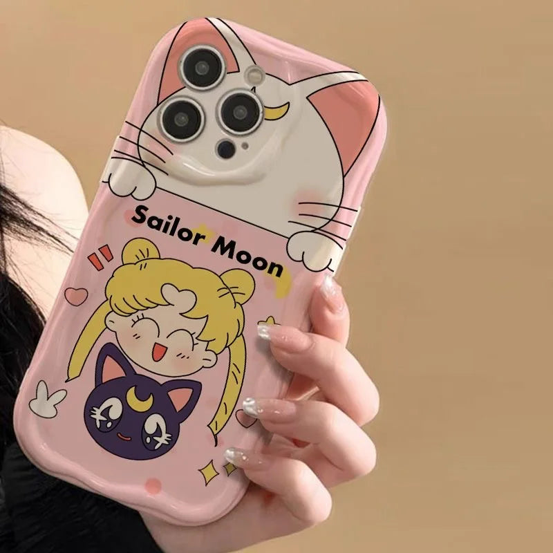 So Cool Dark Star Cat Cartoon Black Phone Case