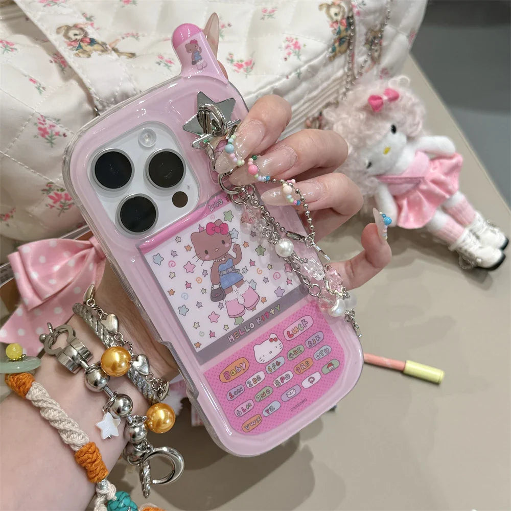 Pink Cute Hello Kitty Mobile Phone Case