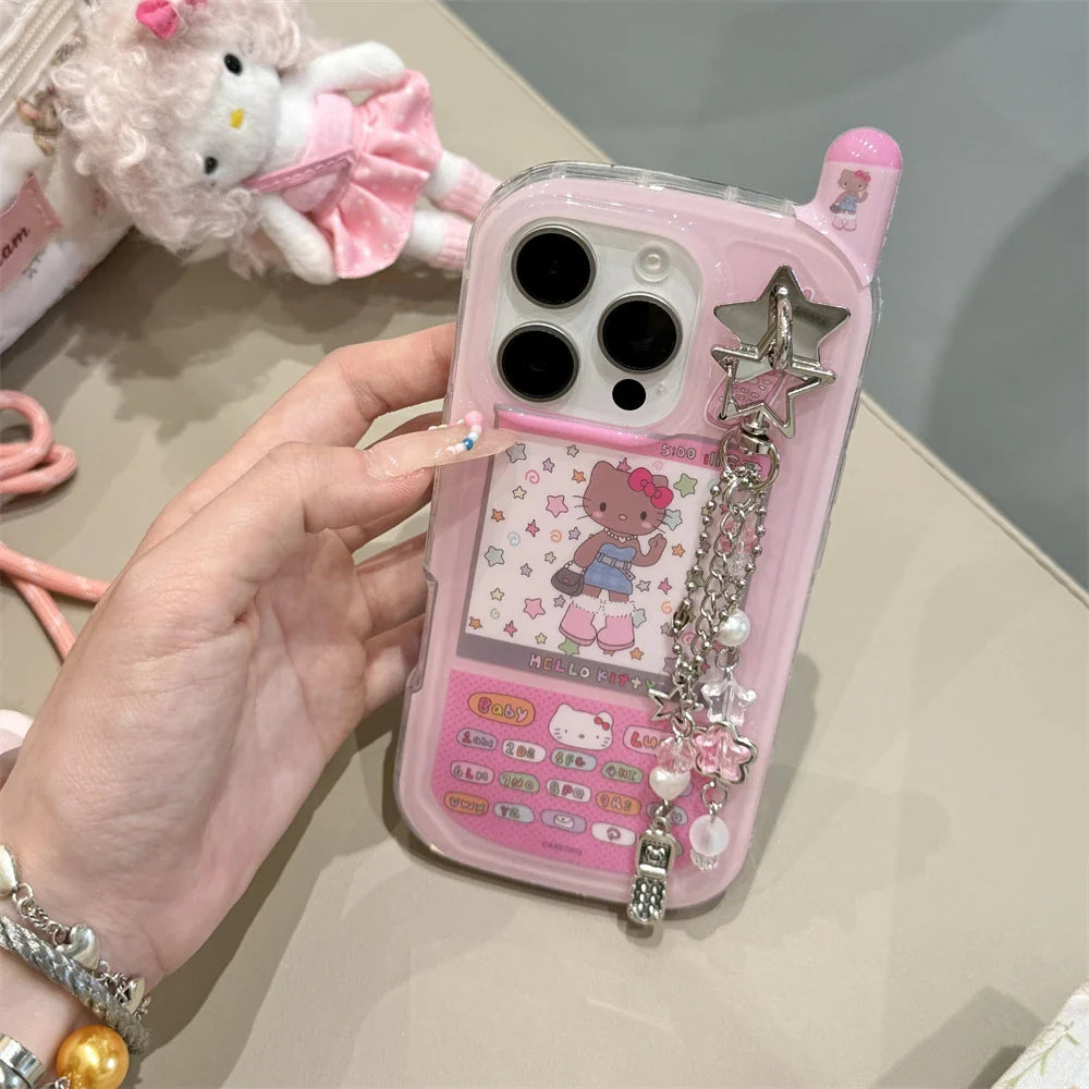 Pink Cute Hello Kitty Mobile Phone Case