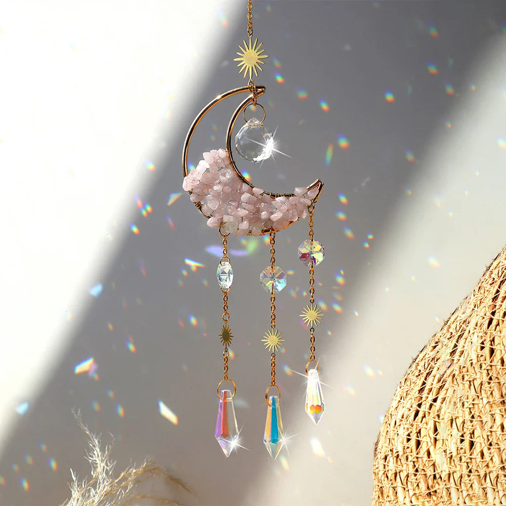 Crystal Moon Suncatchers