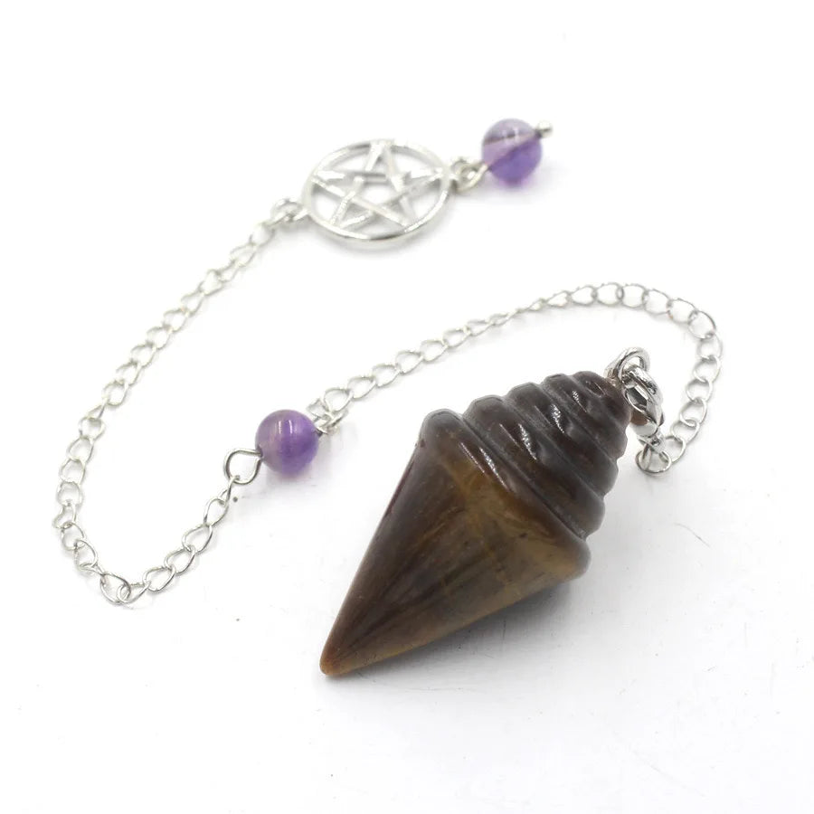 Pentacle Crystal Pendulums