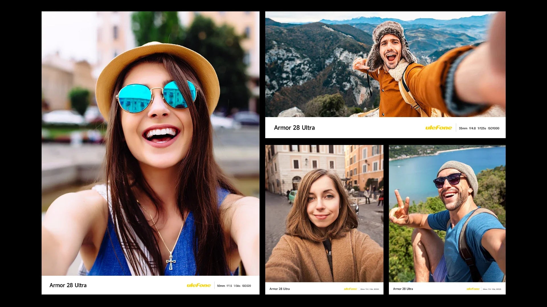 Ulefone Armor 28 Ultra 5G AI Rugged Phone 1TB ROM+32GB RAM Android Smartphone AMOLED 6.67" 10600mAh
