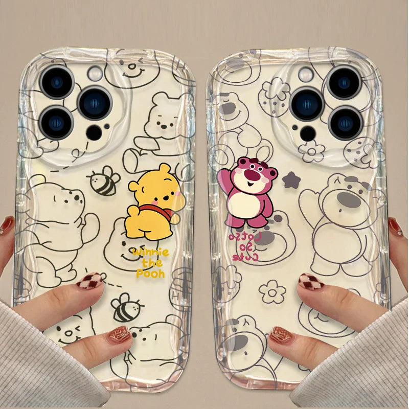 Disney WinniethePooh Strawberry Shortcake Bear Case For iPhone