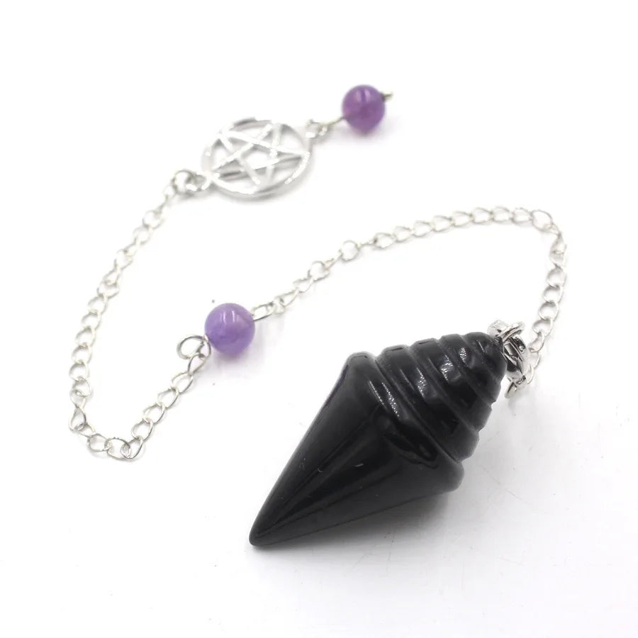Pentacle Crystal Pendulums