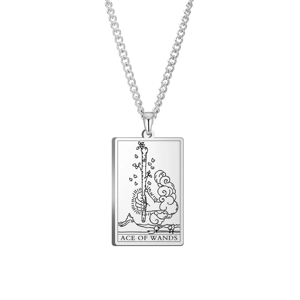 Tarot Card Necklaces