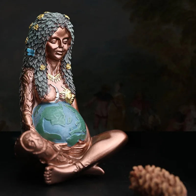 Mother Earth Gaia Statue