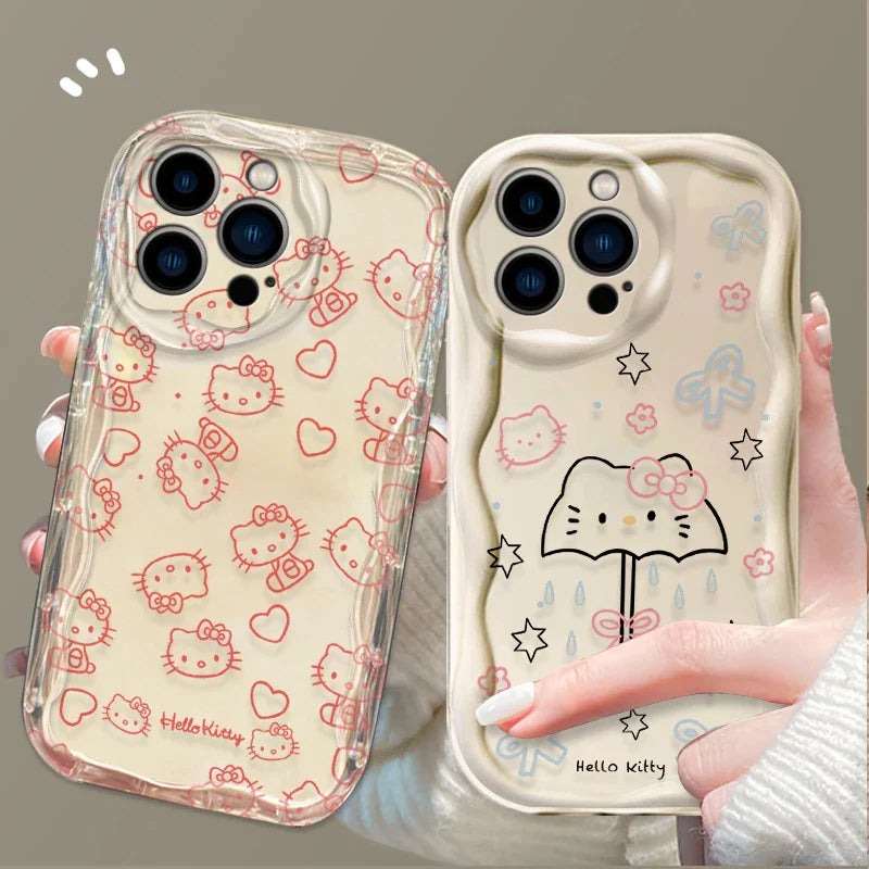 Sanrio Hello Kitty Soft Phone Case For iPhone